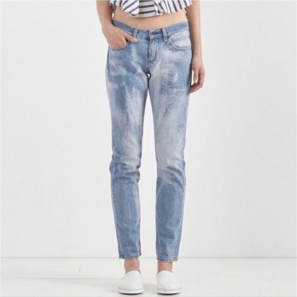 Rag and bone Acid Wash Boyfriend Jeans Size 27 - Picture 1 of 10